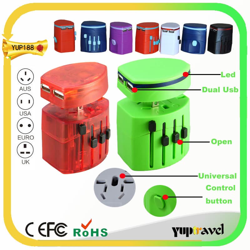 Travel Adapter with USB port